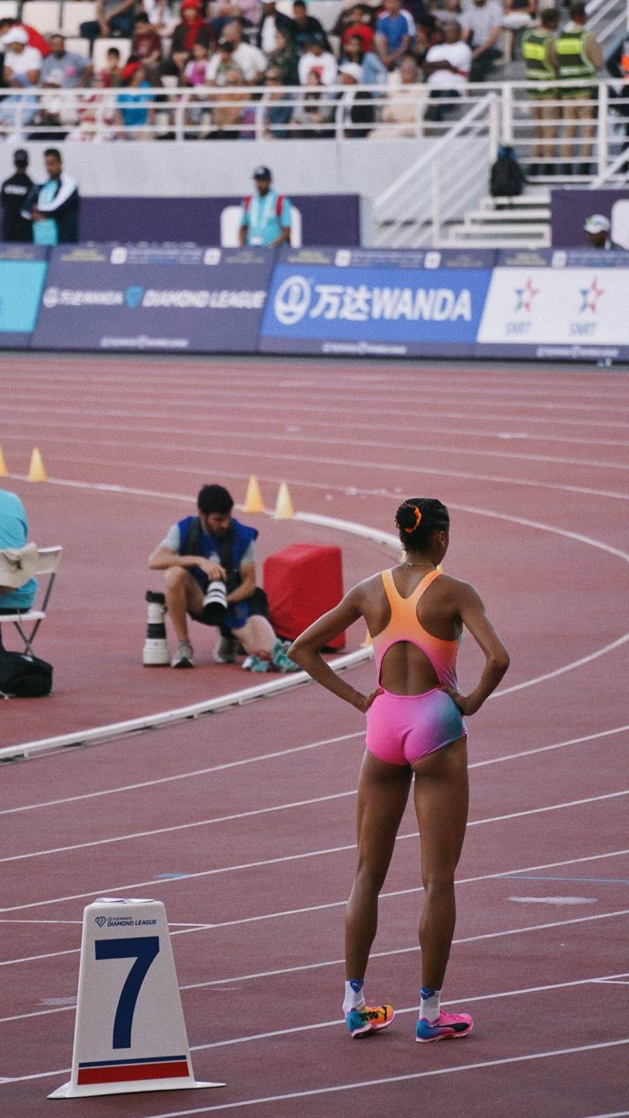 Diamond League, piste